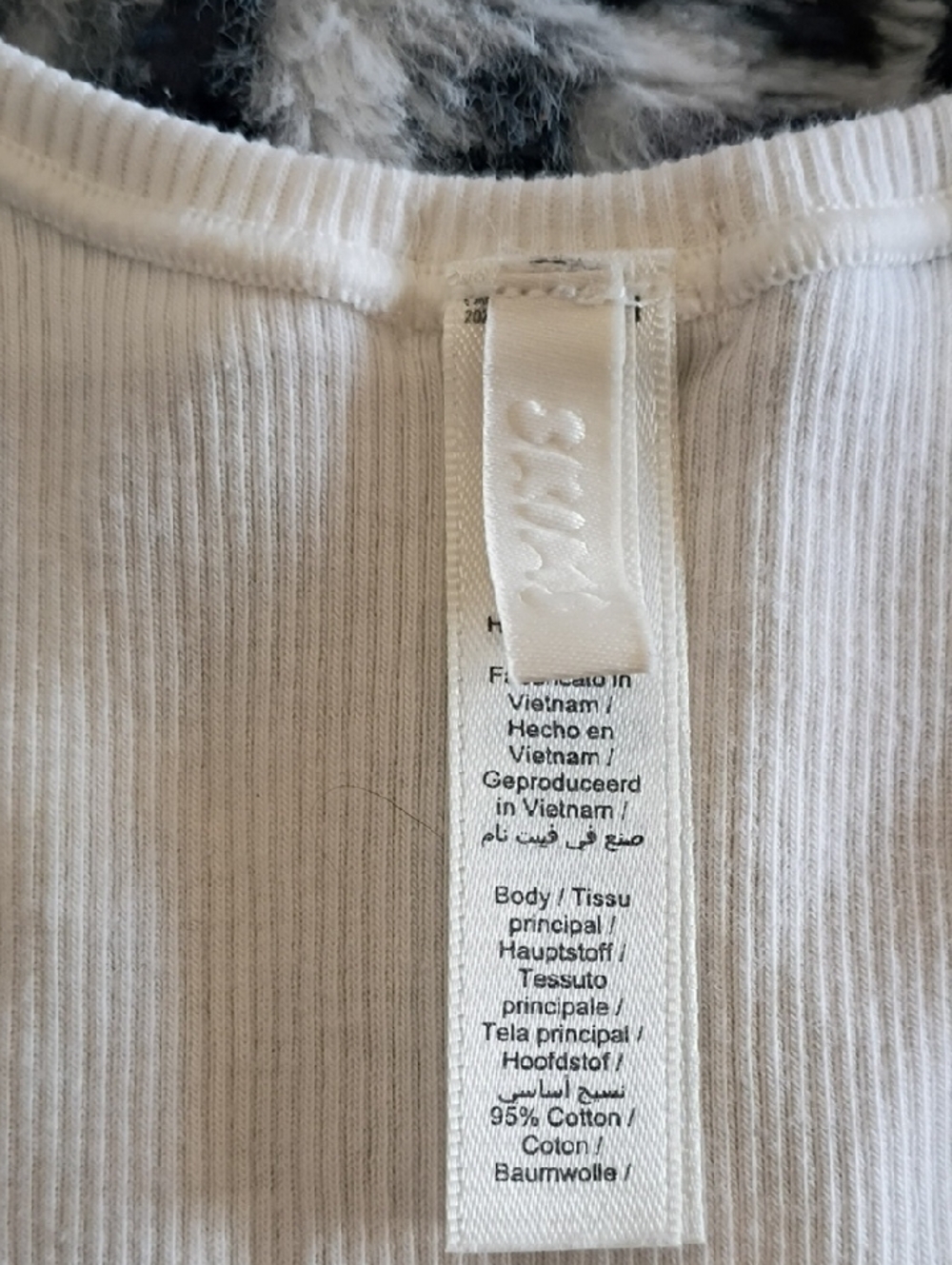 Skims Ribbed Tank Top - Bone - Picture 3 of 4